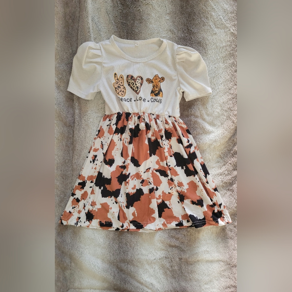 NWOT Girls Graphic Print Dress - Size - 5/6